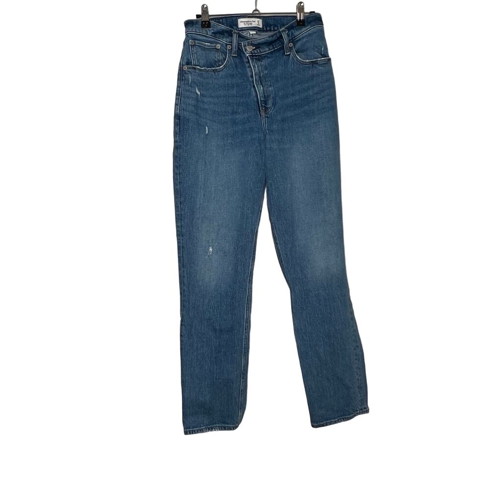 Abercrombie & Fitch Curve Love The 90's Straight Ultra High Rise jean size 27